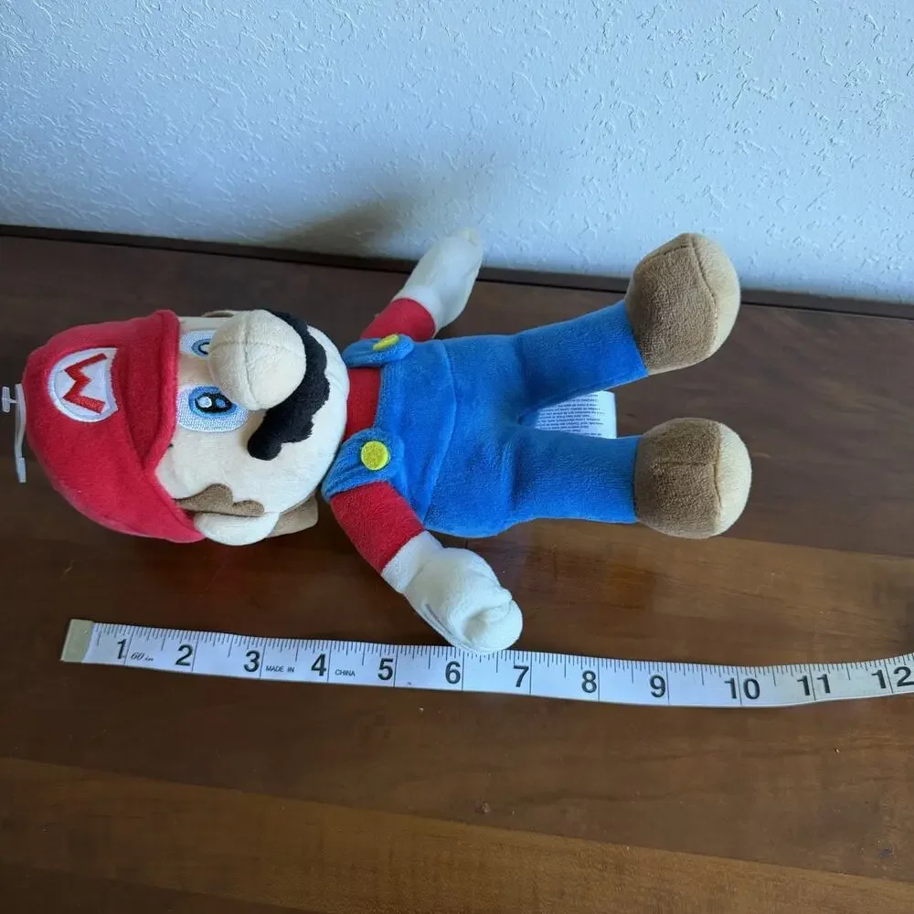 Super Mario Nintendo 10” Plushie Plush Kids Stuffed Toy 2017 Collectible 7+ Fun
